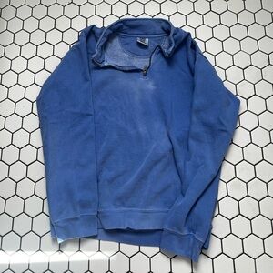 blue comfort colors zip up